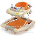 Rocking system,music car toys X210 Baby Walker with foot pad